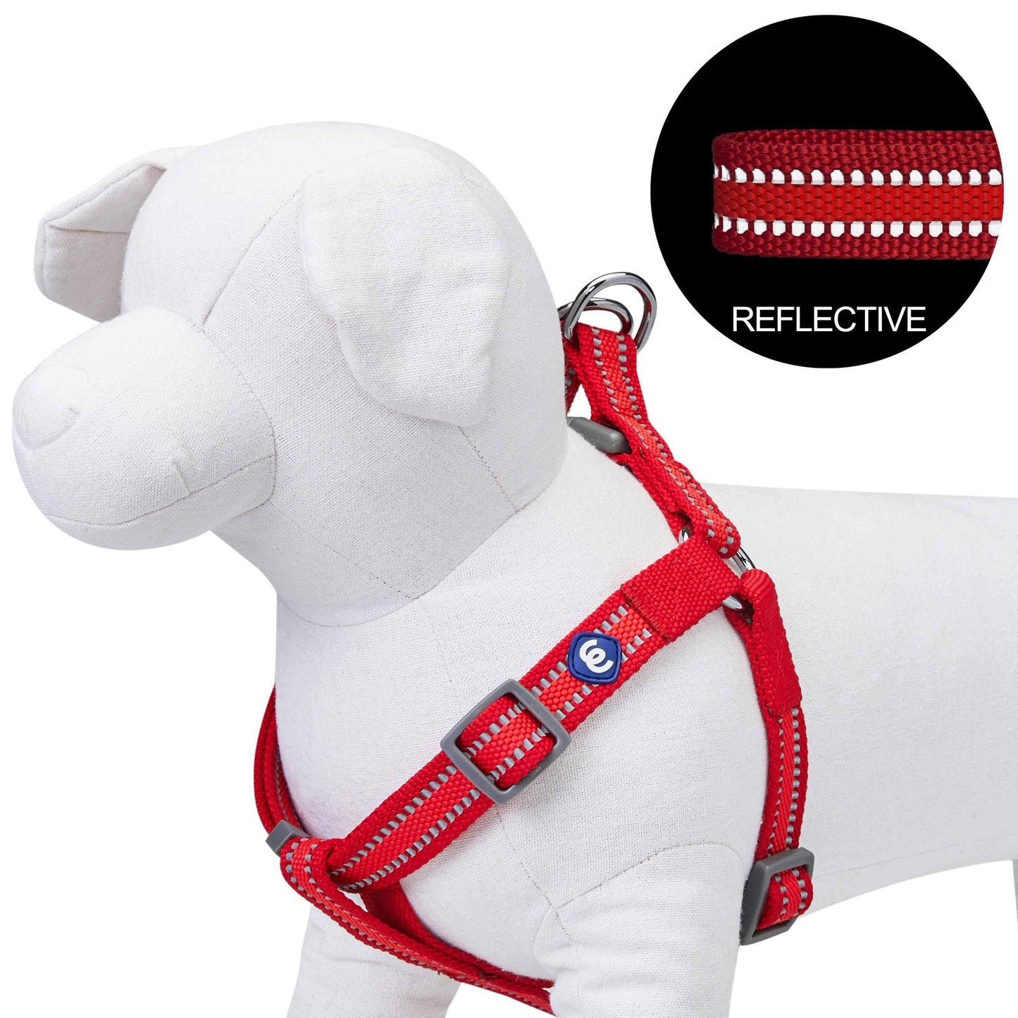 Back to Basics Reflective Step-in Dog Harness