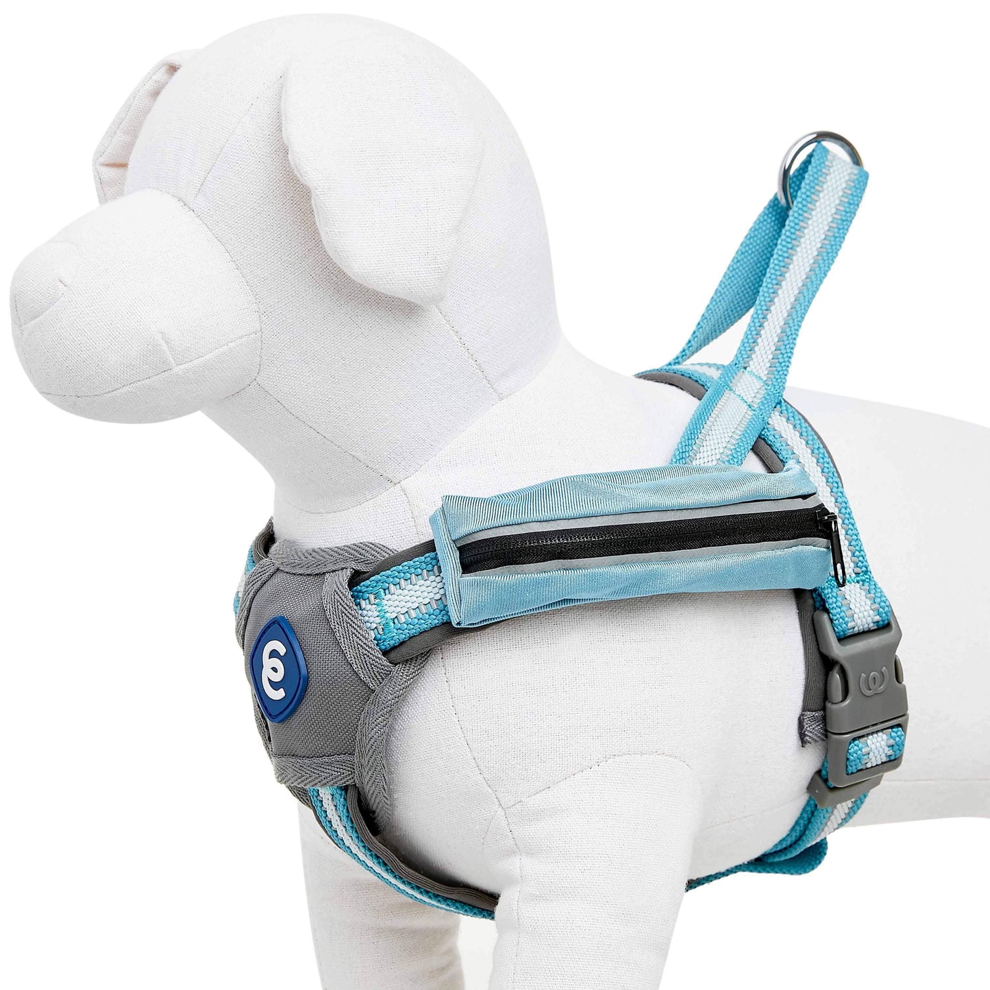 Back to Basics Reflective Dog Harness with Treat Pocket