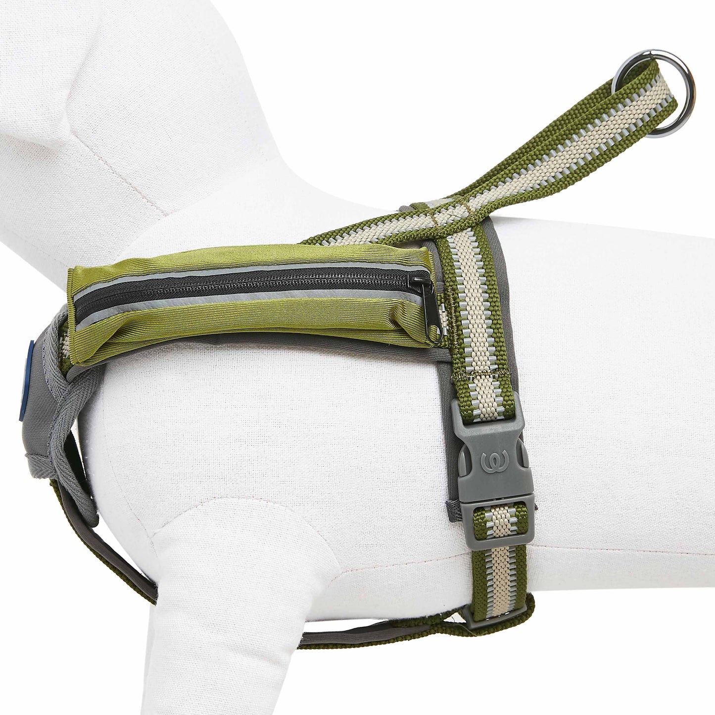 Back to Basics Reflective Dog Harness with Treat Pocket