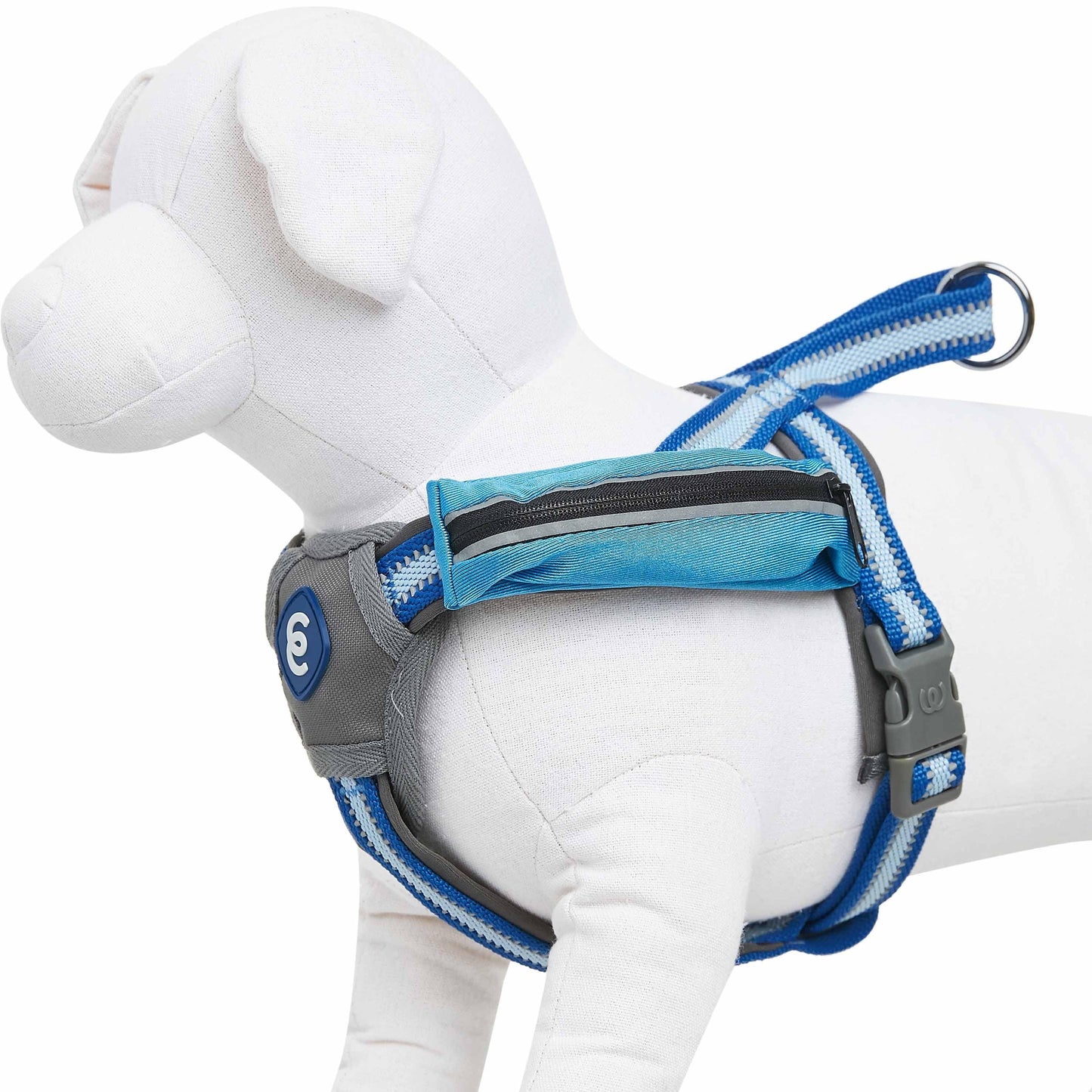 Back to Basics Reflective Dog Harness with Treat Pocket