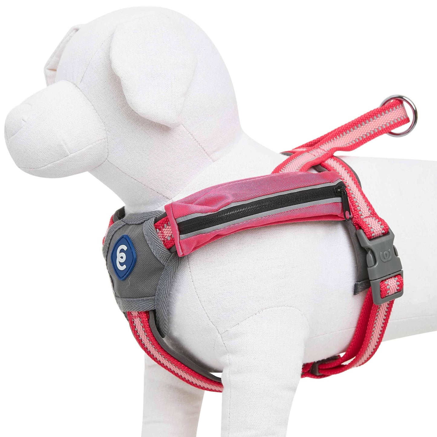 Back to Basics Reflective Dog Harness with Treat Pocket