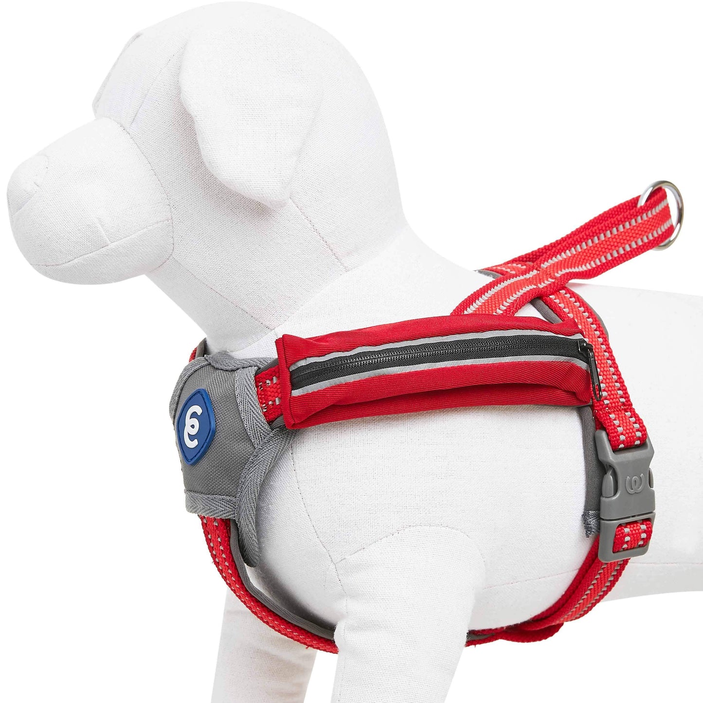Back to Basics Reflective Dog Harness with Treat Pocket