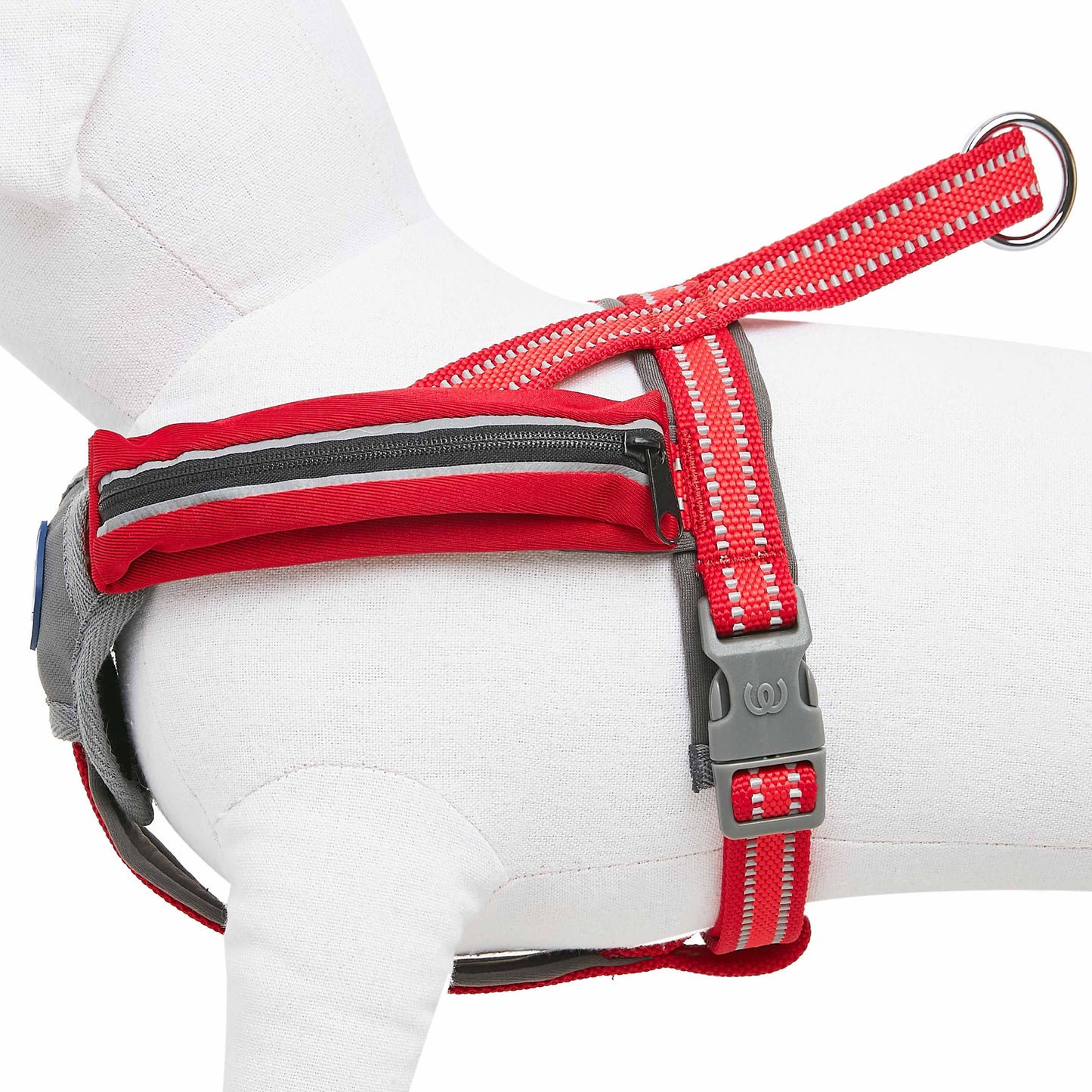 Back to Basics Reflective Dog Harness with Treat Pocket