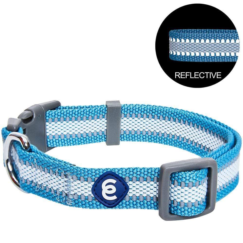 Back to Basics Reflective Dog Collar