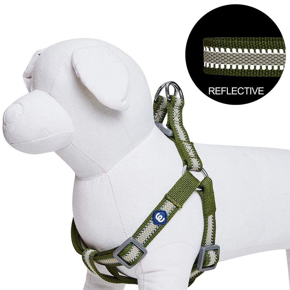 Back to Basics Reflective Step-in Dog Harness