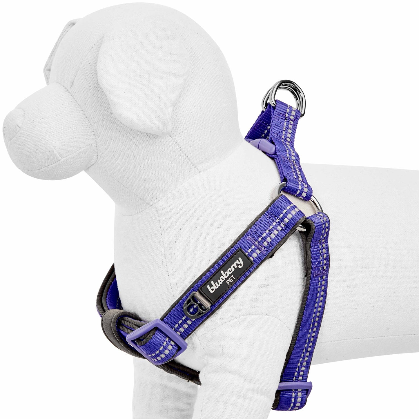 Reflective Hues of Spring 3M Reflective Neoprene Padded Dog Harness