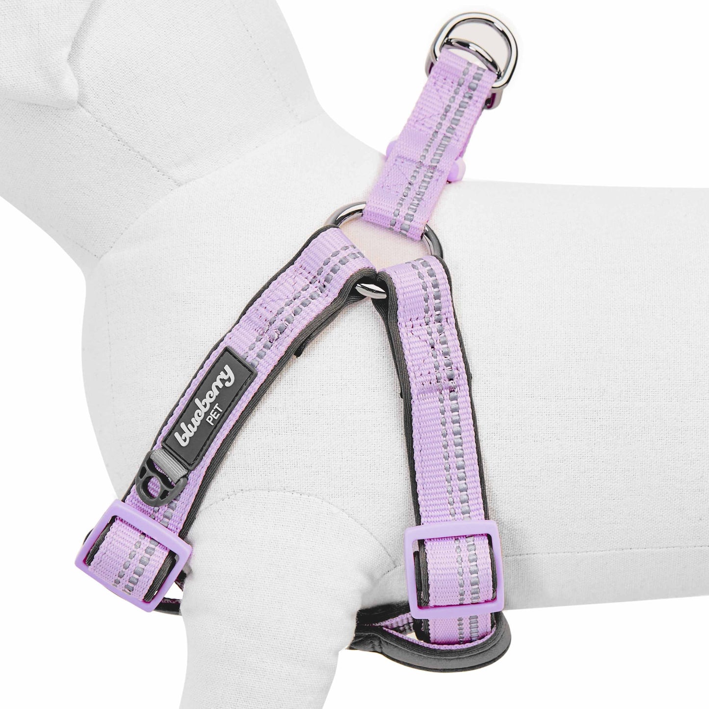 Reflective Hues of Spring 3M Reflective Neoprene Padded Dog Harness