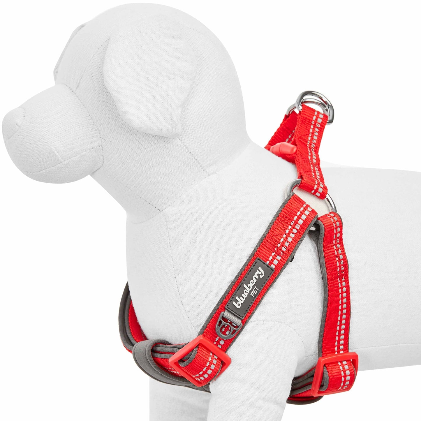Reflective Hues of Spring 3M Reflective Neoprene Padded Dog Harness